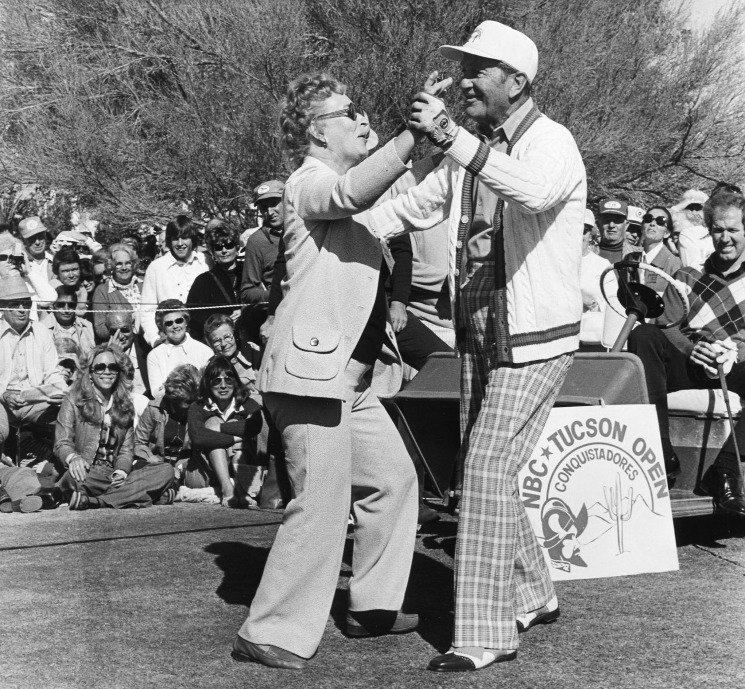 Lawrence Welk at the Tucson Open
